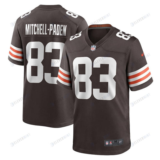 Zaire Mitchell-Paden 83 Cleveland Browns Men's Team Game Jersey - Brown